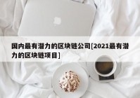 国内最有潜力的区块链公司[2021最有潜力的区块链项目]